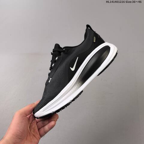 Nike Vomero 18 GTX ReactX Air Zoom Black White Silver EU 36-46 Running Shoe - Unisex (BS-62638)