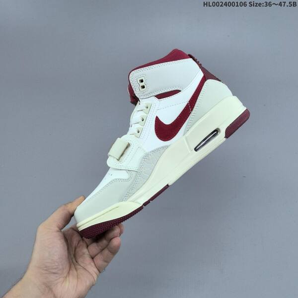 Nike Air Jordan Legacy 312 white / burgundy / cream 36~47.5 basketball