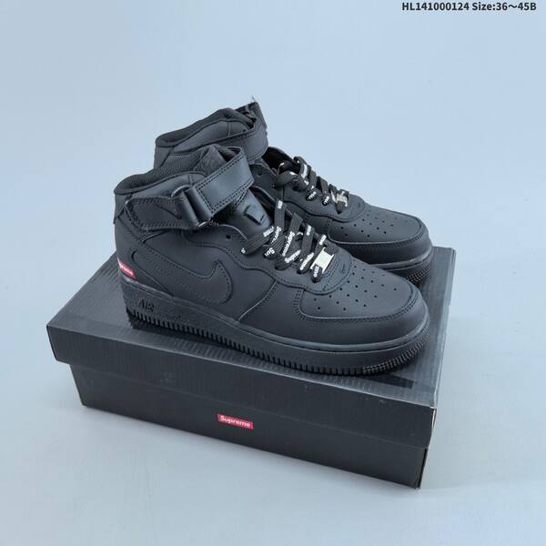 Nike Air Force 1 Mid 07 Supreme FZ8784 white black red EU 36-45 sneaker