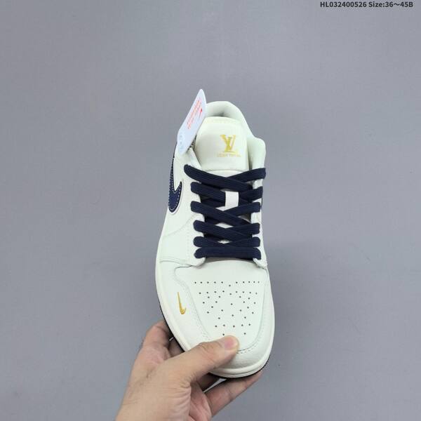 Jordan Air Jordan 1 Low White/Navy/Gold EU 36-45 casual