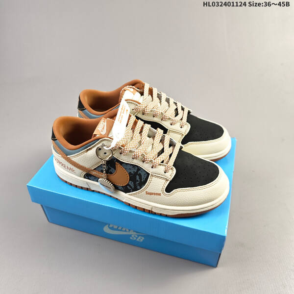 NIKE DUNK SB LOW supreme Dunk SB Dunk Dunk Dun lifestyle
