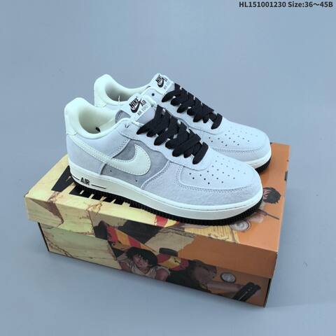 Nike Air Force 1 Low 07 Slate Blue Grey Sail Navy EU 36 41 Sneaker EU 36-41 - Unisex (BS-62306)
