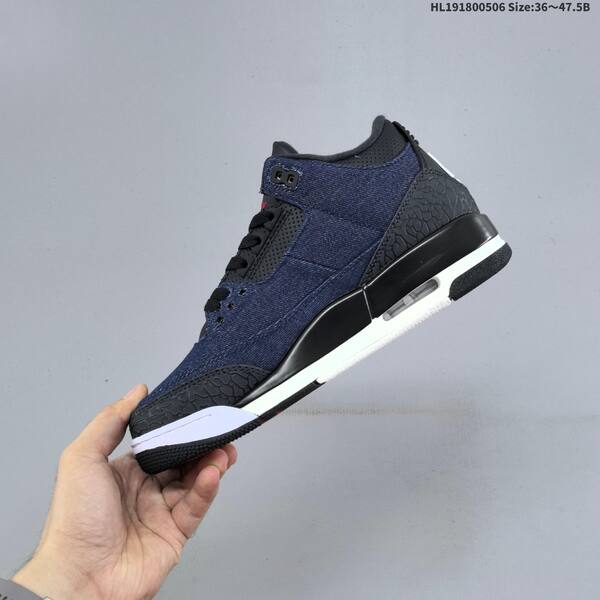 Jordan Levi's x Air Jordan 3 Retro SP denim/navy black white red EU 36-47.5 basketball