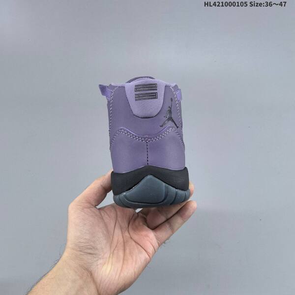 Air Jordan Air Jordan 11 Retro purple/black/ice blue 36~47 basketball