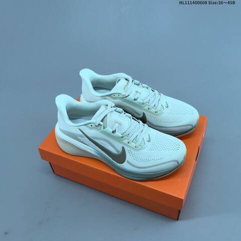 Nike Air Zoom Pegasus 42 IB1873-020 Light Off White Olive Beige EU 36-45 Running Shoe - Unisex (BS-59954)