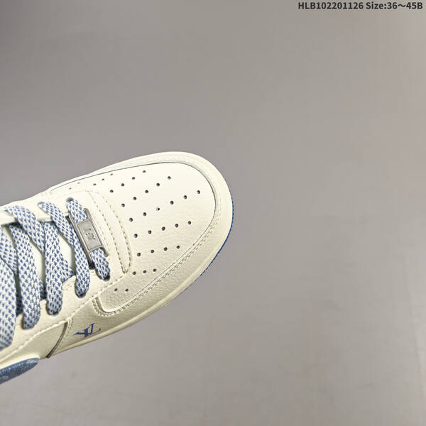 Nike Air Force 1 07 LV8 white blue EU 36-45 skate shoe