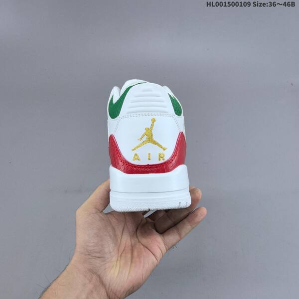 Jordan Air Jordan 3 Mexico "El Vuelo" White/Red/Green/Gold EU 36-46 basketball