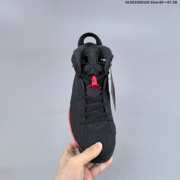 Jordan Air Jordan 6 Retro OG black/red/white 40~47.5 basketball