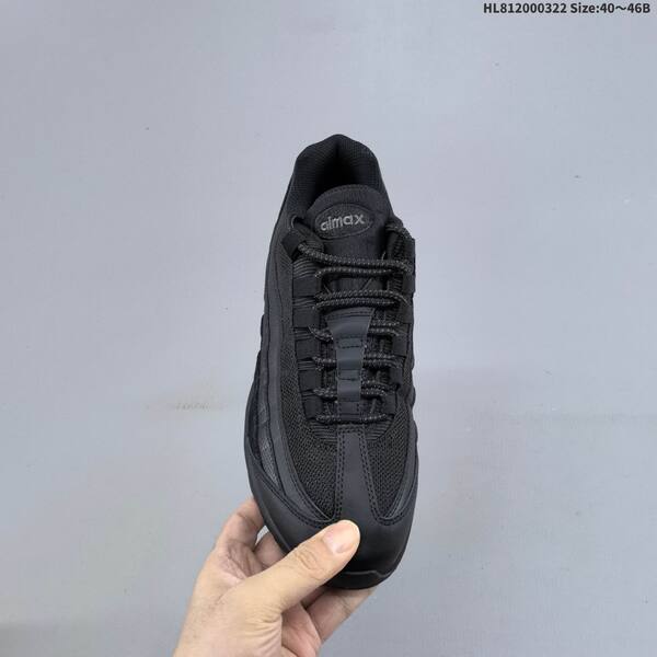 Nike Air Max 95 triple black EU 40-46 running shoe