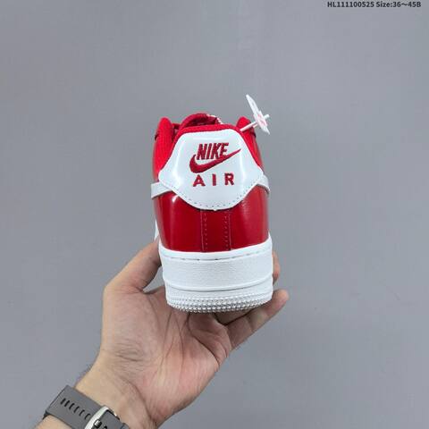 Nike Air Force 1 07 Red White EU 36 45 Sneaker EU 36-45 - Unisex (BS-60139)