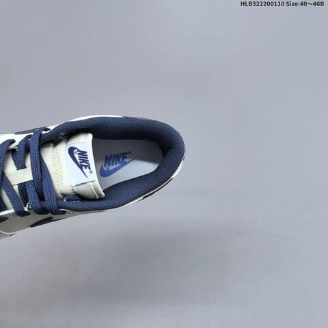 Nike Dunk Low Light Off White Navy Blue EU 40 46 Skate Shoe EU 40-46 - Men's (BS-62086)