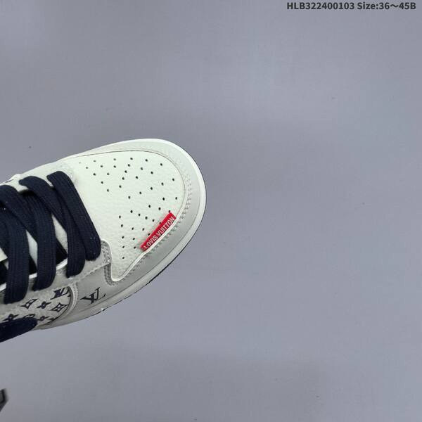 Nike SB Dunk Low off white navy red black EU 36-45 skate shoe