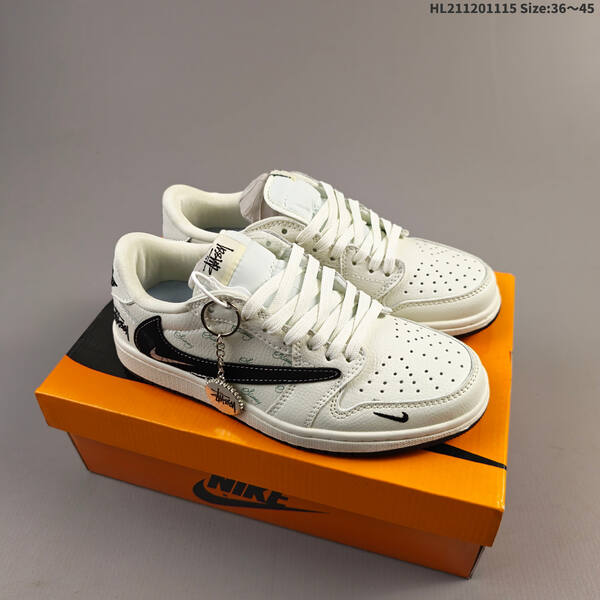Jordan Air Jordan 1 Low white/green EU 36-45 basketball