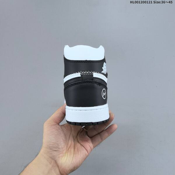 Jordan Air Jordan 1 Retro High OG white/black with purple laces 36~45 basketball lifestyle