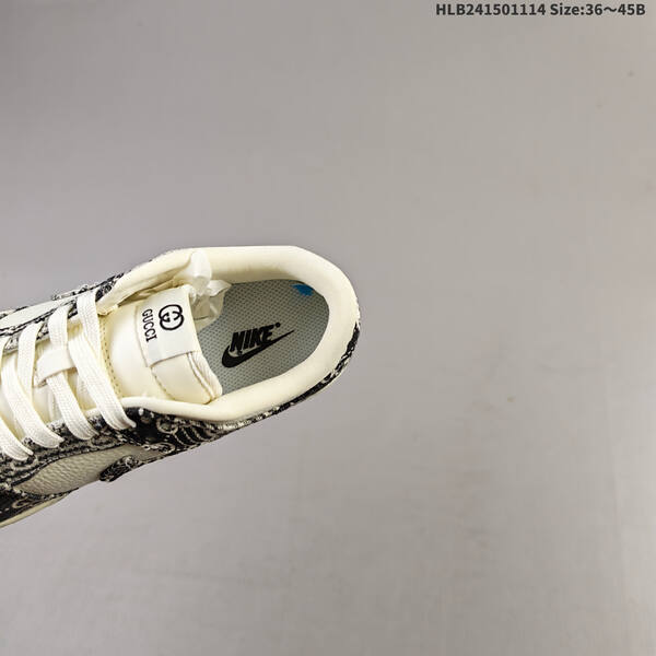 Nike SB Dunk Low Retro DIY off white black EU 36-45 skate shoe