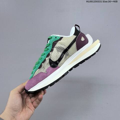 Nike Vaporwaffle Sacai Purple Orange White Green Purple Beige Black EU 36-46 Sneaker - Unisex (BS-60998)