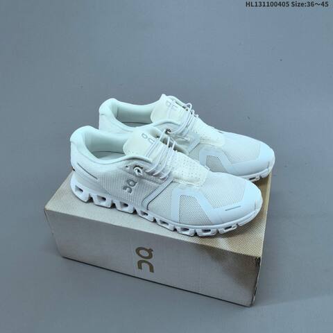 On Running Cloud 5 Black Or Grey White EU 36-45 Running Shoe Running Sneakers - Unisex (BS-69639)