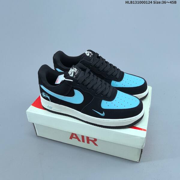 Nike Air Force 1 07 LV8 black grey green white EU 36-45 sneaker