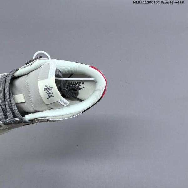 Nike Dunk SB Low Stussy off white light grey dark grey red EU 36-45 skate shoe