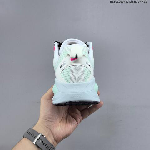 Nike Vomero 18 ReactX Air Zoom White Mint Black Pink Light Blue EU 36-46 Running Shoe - Unisex (BS-60777)