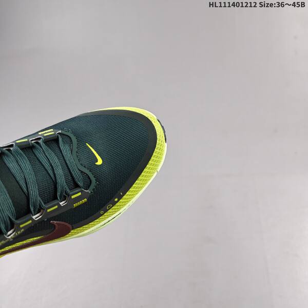 Nike Vomero 18 GTX ReactX Air Zoom dark green neon yellow light green EU 36-45 running shoe