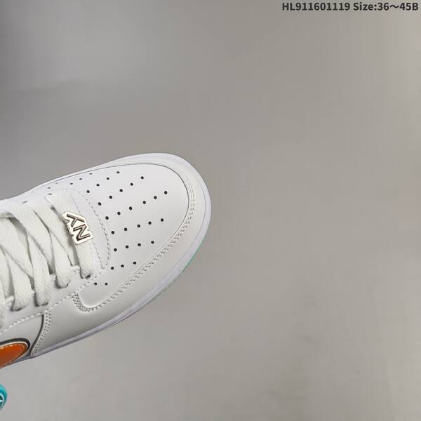 Nike Air Force 1 07 white orange light green EU 36-45 sneaker