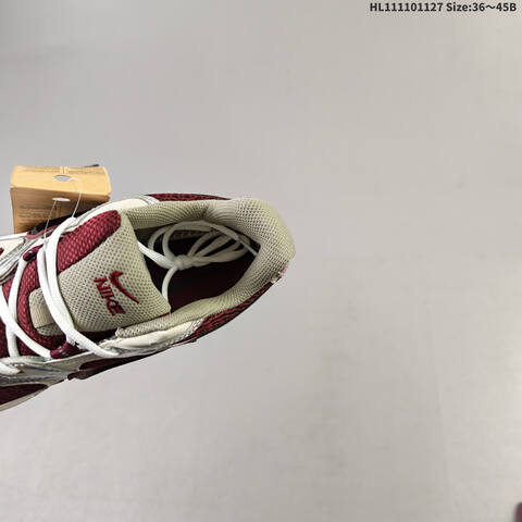Nike V5 RNR Burgundy White Silver Grey EU 36-45 Running Shoe - Unisex (BS-63024)