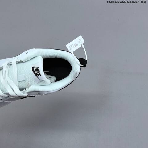 Nike Court Borough Low 2 White Black EU 36-45 Skate Shoe - Unisex (BS-61080)