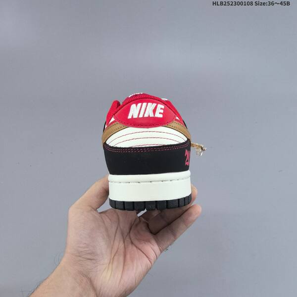 Nike Dunk SB Low white black red gold EU 36-45 skate shoe