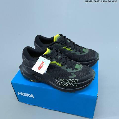 HOKA ONE ONE Mafate X 1162010 White Black EU 36-45 Trail Shoe Trail Running Sneakers - Unisex (BS-69376)