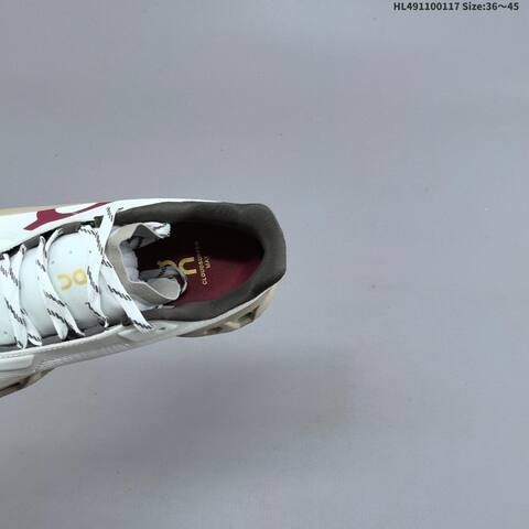 On Cloudmonster Void White Beige Maroon Dark Brown EU 36-45 Running Shoe Running Sneakers - Unisex (BS-69708)