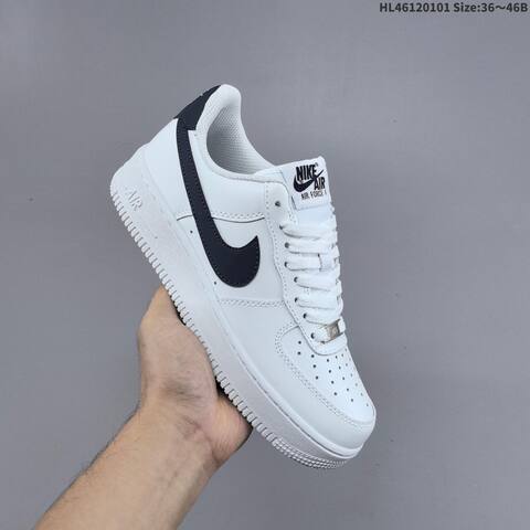Nike Air Force 1 07 Low White Black EU 36-46 Sneaker - Unisex (BS-62270)