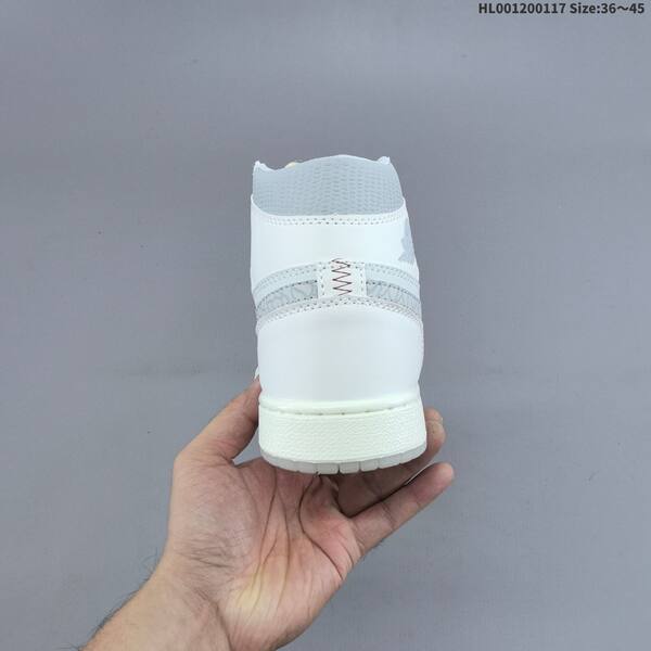 Jordan Air Jordan 1 High OG Sail / University Red / Light Grey 36~45 casual
