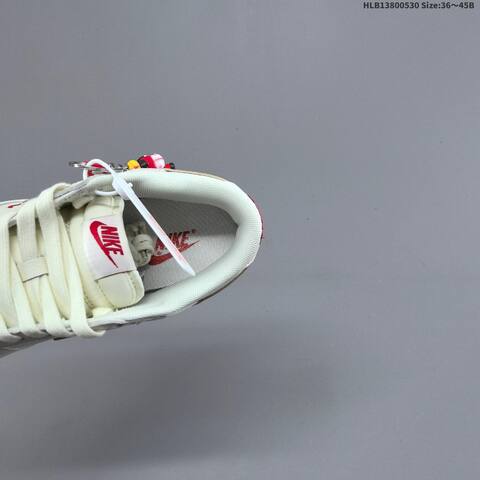 Nike Dunk SB Low Cream Beige Red White EU 36-45 Skate Shoe - Unisex (BS-60055)