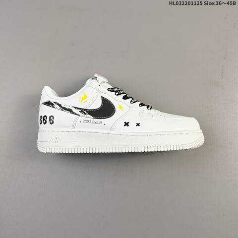 Nike Air Force 1 07 LV8 JP8028 072 White Black EU 36 45 Sneaker EU 36-45 - Unisex (BS-63113)