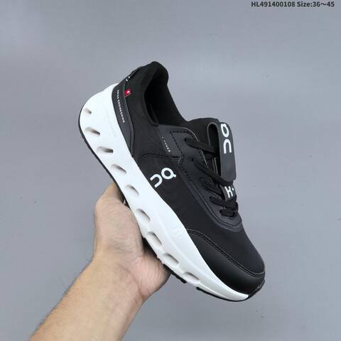 On Cloudsurfer Max Black White EU 36-45 Running Shoe Running Sneakers - Unisex (BS-69717)