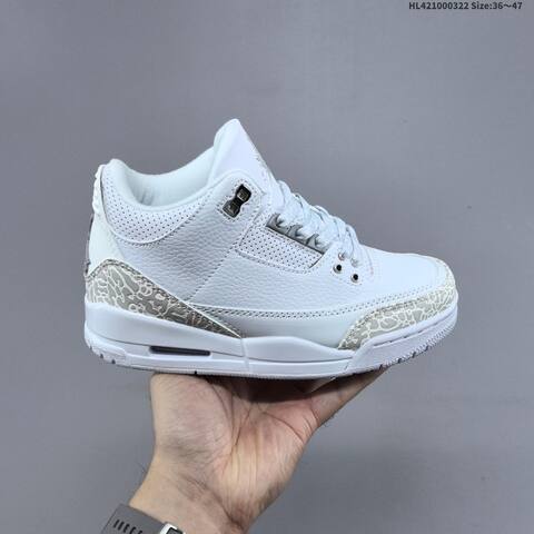 Nike Air Jordan 3 Retro AIR JORDAN CT8532-101 ID HL421000322 Size 36 47 Lifestyle - Unisex (BS-66468)