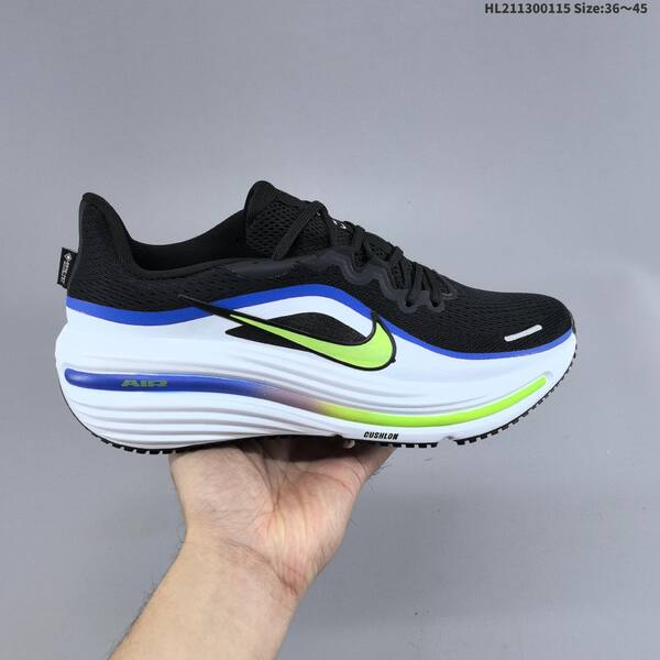Nike Air Winflo 12 HV9273-001 Black White Blue Volt EU 36-45 running shoe