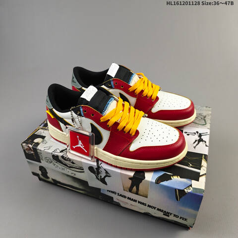 Air Jordan 1 Low AIR JORDAN 1 HV8566 600 36 36 5 37 5 38 38 5 39 40 Lifestyle - Unisex (BS-67643)