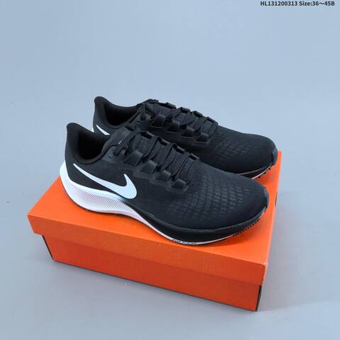 Nike Air Zoom Pegasus 37 White Black Pink Red EU 36-45 Running Shoe - Unisex (BS-61334)