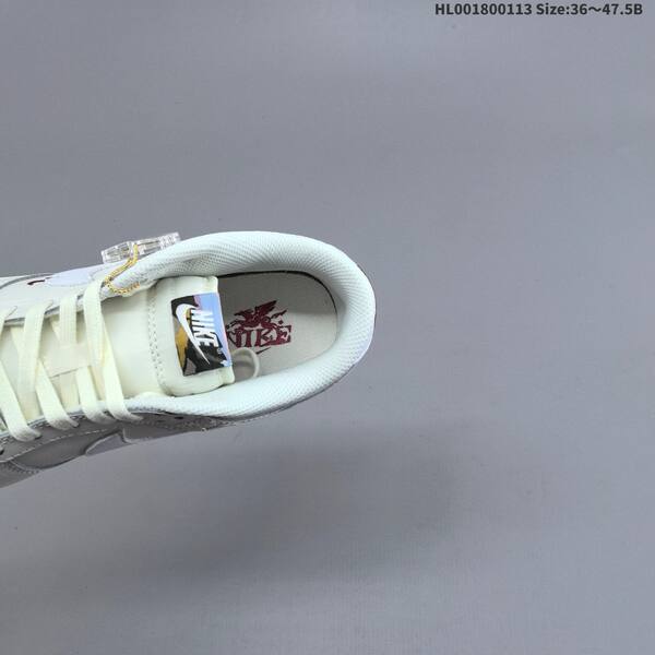 Nike Dunk Low off white white burgundy gold EU 36-47 5 skate shoe