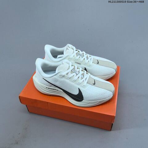 Nike Pegasus Plus ZoomX White Black Orange EU 36-46 Running Shoe - Unisex (BS-60271)