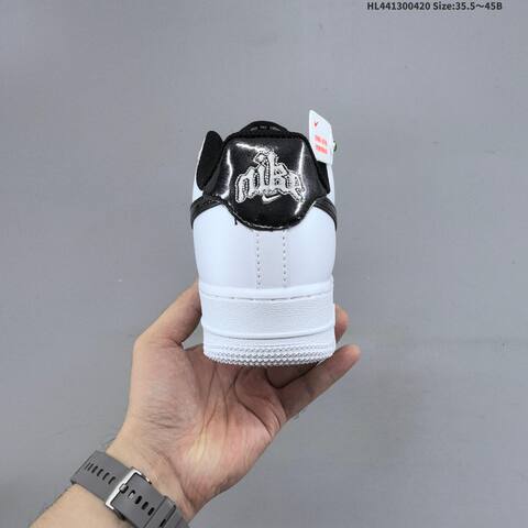 Nike Air Force 1 07 Low White Black EU 35 5-45 Sneaker - Unisex (BS-60630)