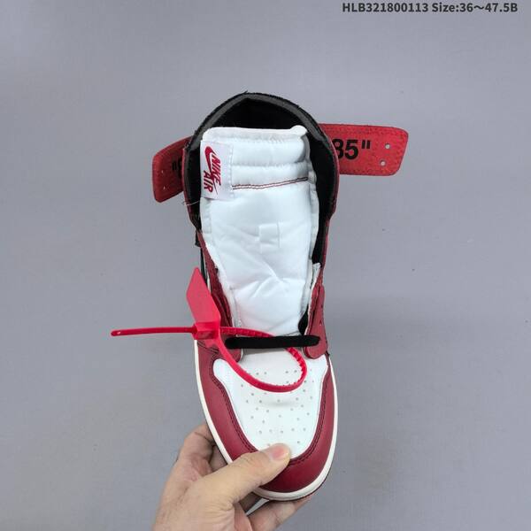 Nike Air Jordan 1 Retro High OG x Off-White white/red/black EU 36-47.5 basketball