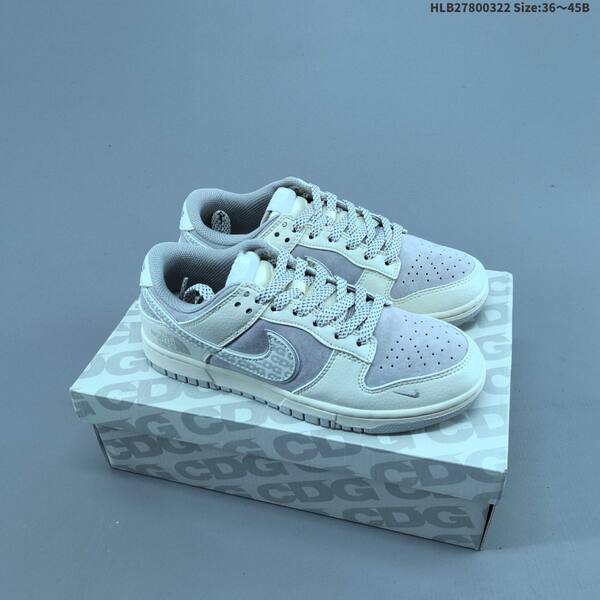 Nike Dunk SB Low off white light gray black EU 36-45 skate shoe
