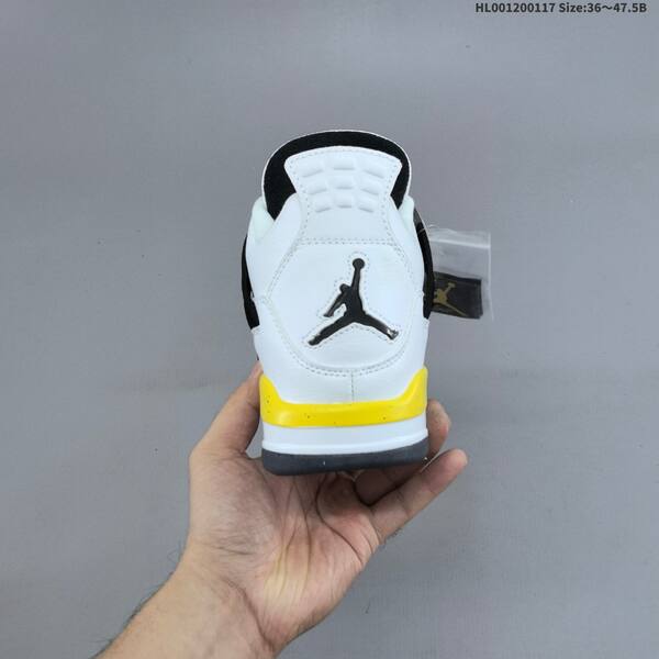 Jordan Air Jordan 4 Retro white/black/yellow EU 36-47.5 basketball