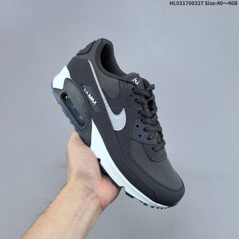 Nike Air Max 90 Black Dark Grey Turquoise White EU 40-46 Sneaker - Men's (BS-61112)