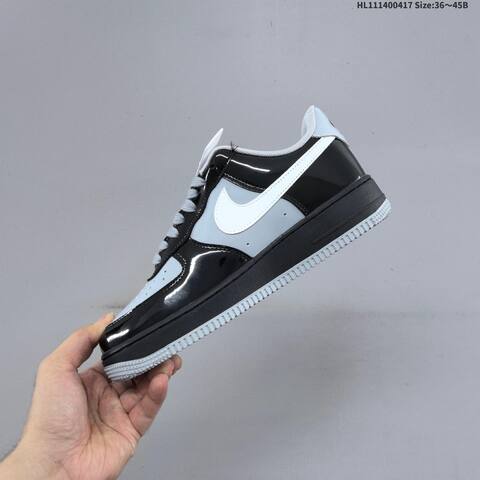 Nike Air Force 1 07 Black Grey White EU 36-45 Sneaker - Unisex (BS-60665)