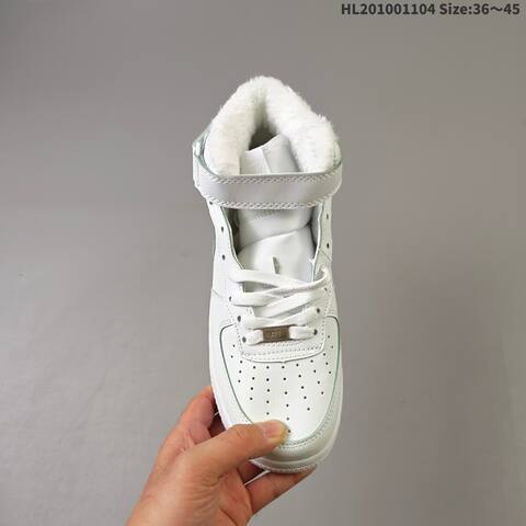 Nike Air Force 1 07 White Light Green EU 36-45 Sneaker - Unisex (BS-63901)