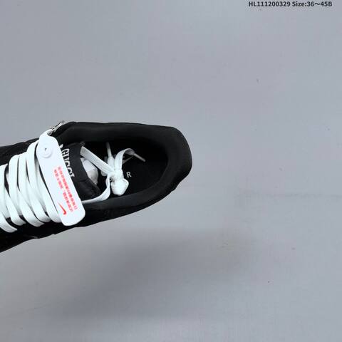 Nike Air Force 1 07 Black White Orange EU 36-45 Sneaker - Unisex (BS-61043)